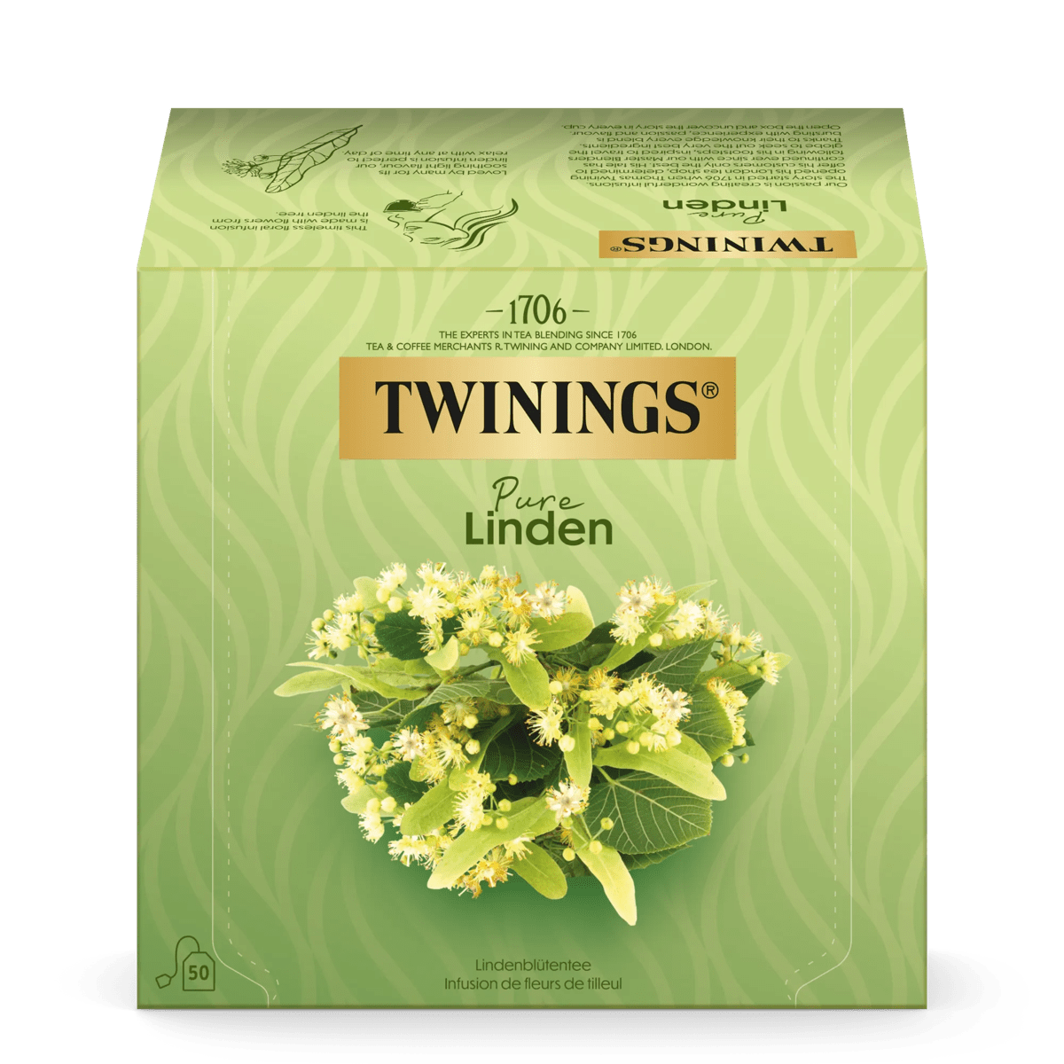 Twinings Pure Tiglio 50 x 1.5 g