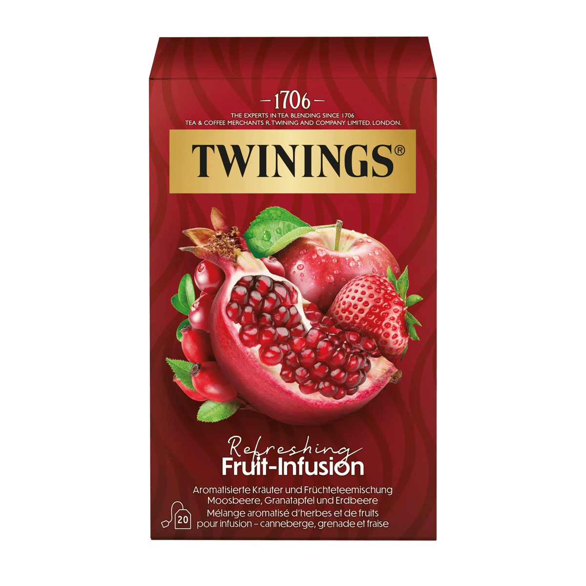 Twinings Refreshing Miscela di frutti 20 x 2 g
