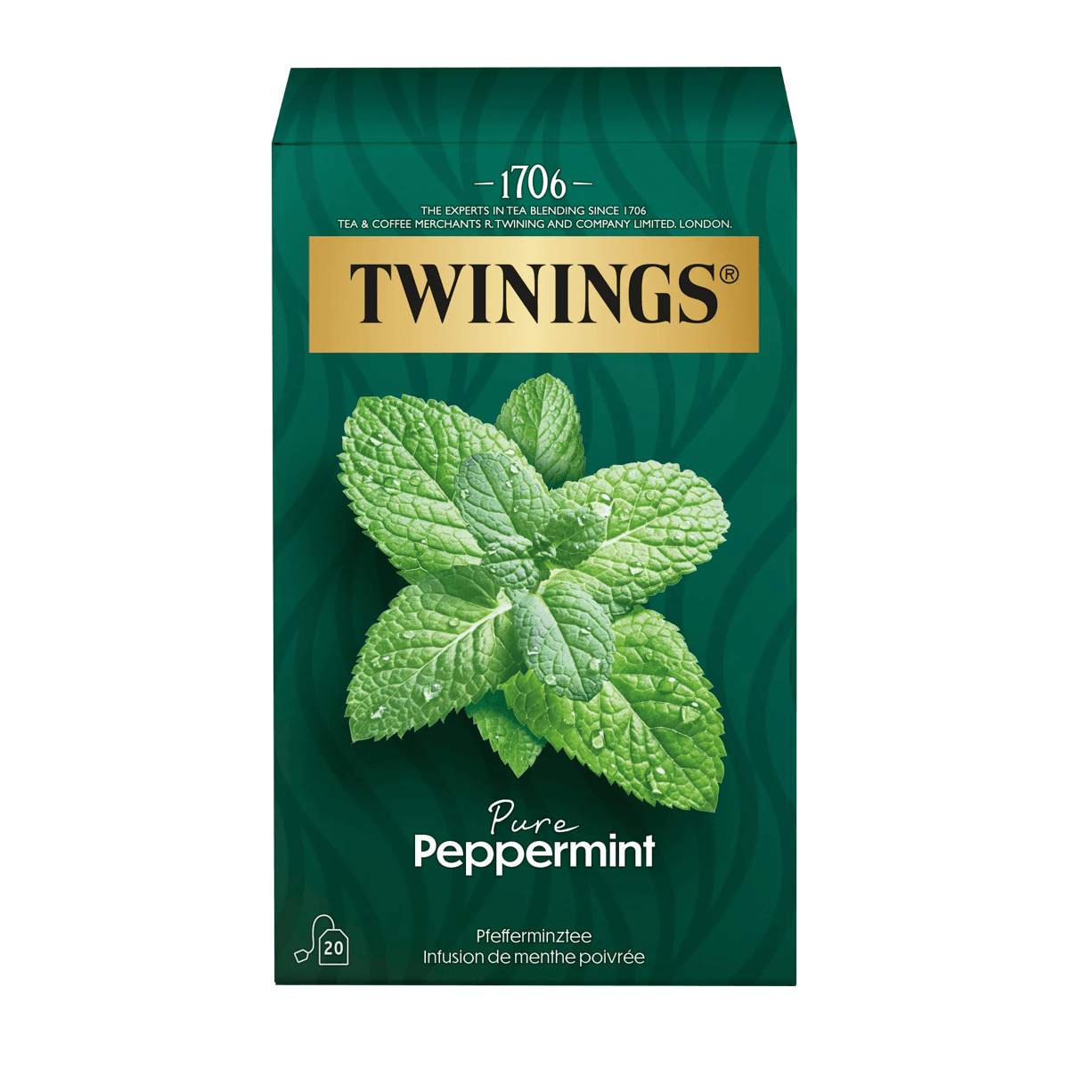 Twinings Pure Menta 20 x 2 g