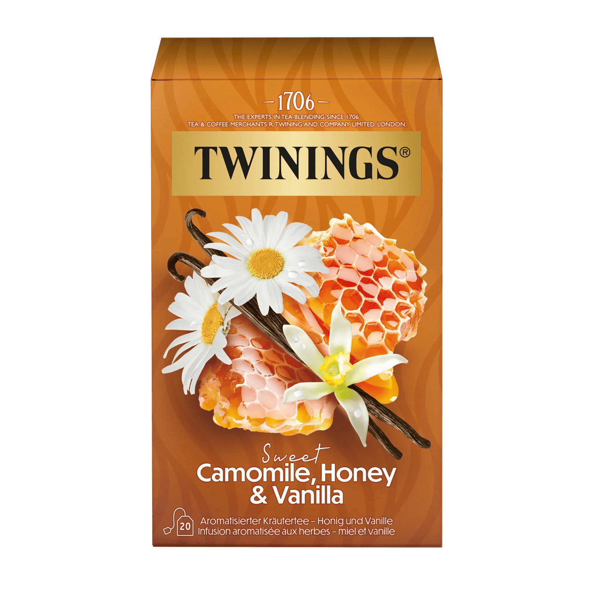 Twinings Sweet Camomilla, Miele & Vaniglia 20 x 1.5 g