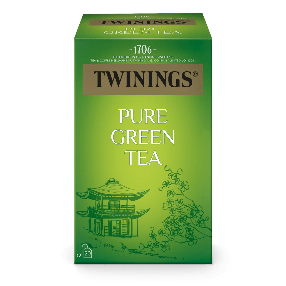Twinings Thé vert 20 x 2 g