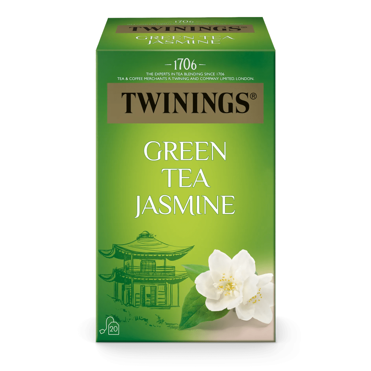 Twinings Grüntee Jasmine 20 x 1.8 g