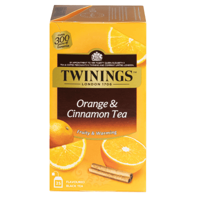 Twinings tè nero arancia & cannella 25x2g