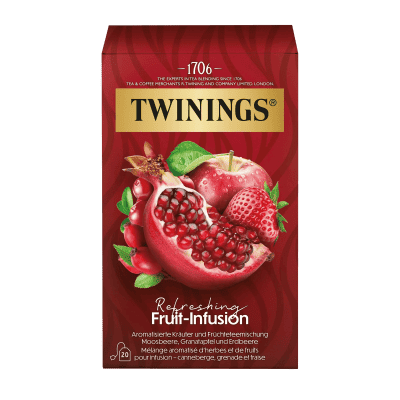 Twinings Refreshing Miscela di frutti 20 x 2 g