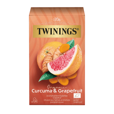 Twinings Bio Kurkuma & Grapefruit 20 x 2 g