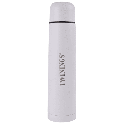 Twinings Thermosflasche weiss